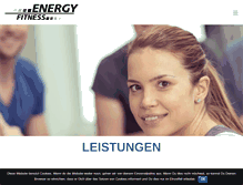 Tablet Screenshot of energyfitnessstudio.at